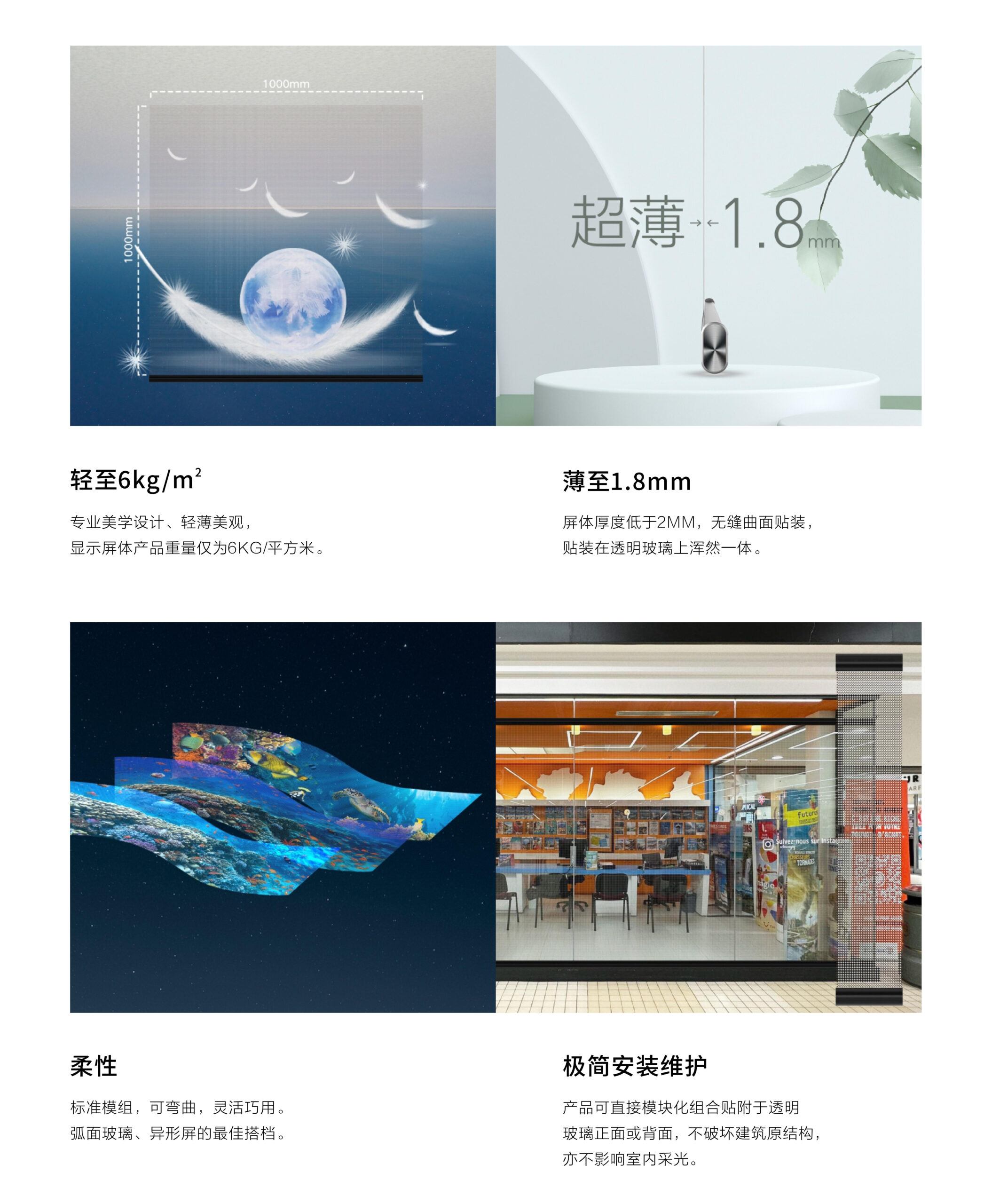 LED贴膜屏